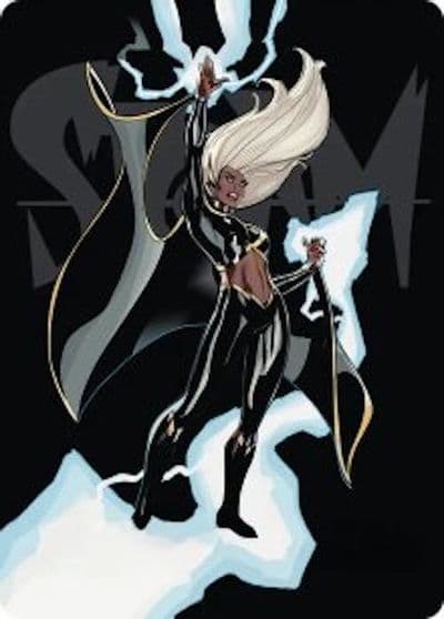 Storm Windrider Art Card Art Series: Marvel Super Heroes Magic card
