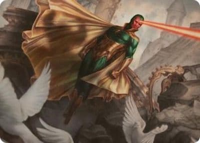 The Vision Art Card Art Series: Marvel Super Heroes Magic card