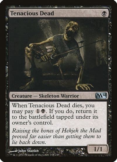 Tenacious Dead Magic 2014 (M14) Magic card