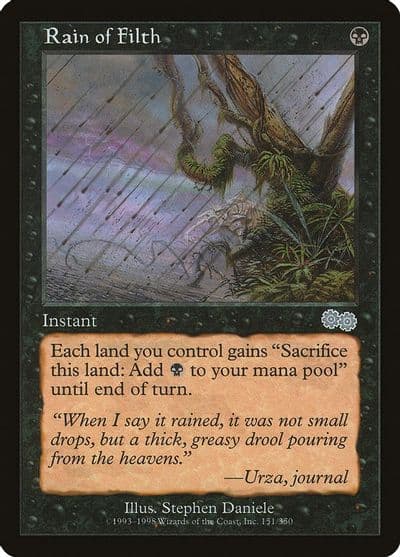 Rain of Filth Urza's Saga Magic card