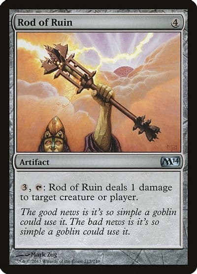 Rod of Ruin Magic 2014 (M14) Magic card