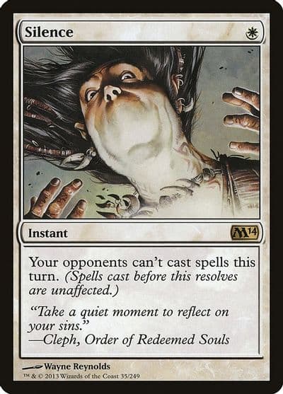 Silence Magic 2014 (M14) Magic card