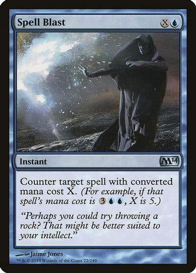 Spell Blast Magic 2014 (M14) Magic card