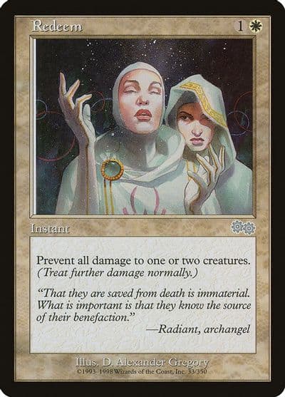 Redeem Urza's Saga Magic card