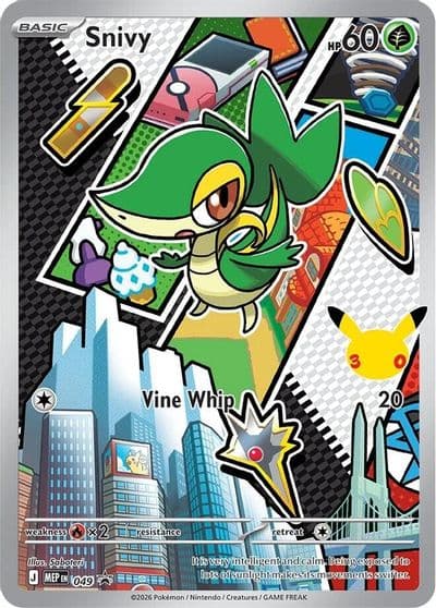 Snivy - 049 ME: Mega Evolution Promo Pokemon card
