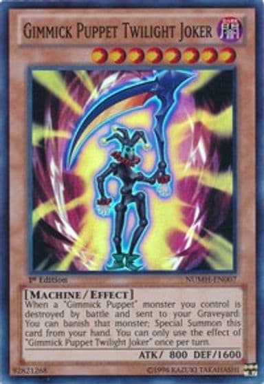 Gimmick Puppet Twilight Joker Number Hunters Yu-Gi-Oh! card