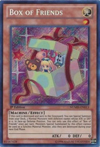 Box of Friends Number Hunters Yu-Gi-Oh! card