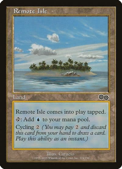 Remote Isle Urza's Saga Magic card