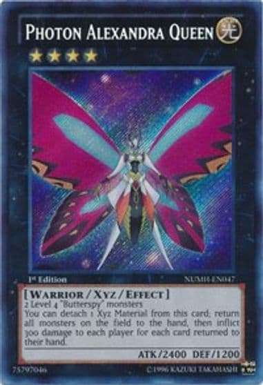 Photon Alexandra Queen Number Hunters Yu-Gi-Oh! card