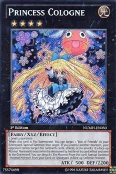 Princess Cologne Number Hunters Yu-Gi-Oh! card