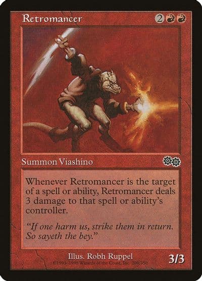 Retromancer Urza's Saga Magic card