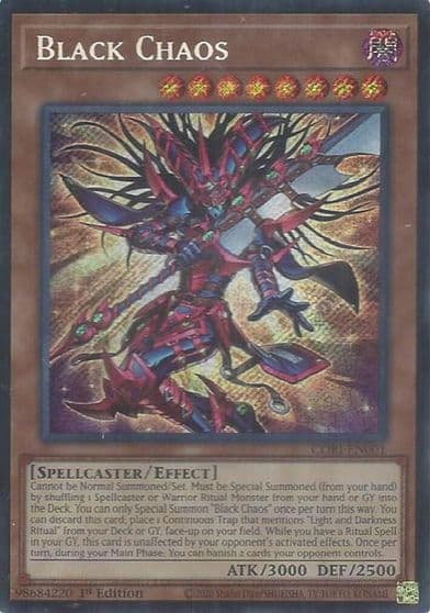 Black Chaos Chaos Origins Yu-Gi-Oh! card