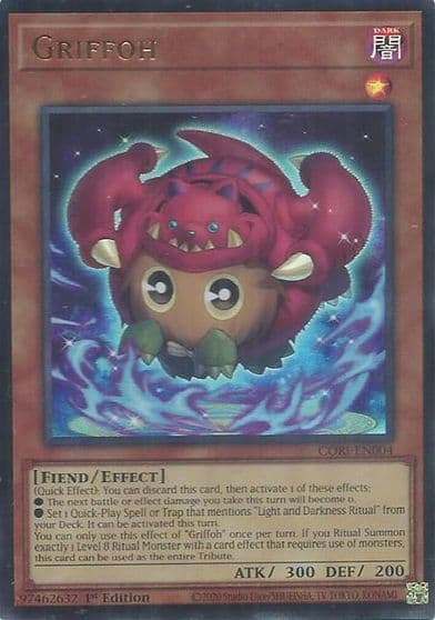 Griffoh Chaos Origins Yu-Gi-Oh! card