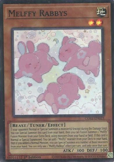 Melffy Rabbys Chaos Origins Yu-Gi-Oh! card