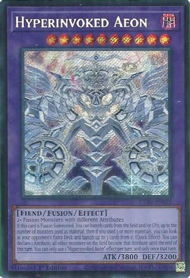 Hyperinvoked Aeon Chaos Origins Yu-Gi-Oh! card