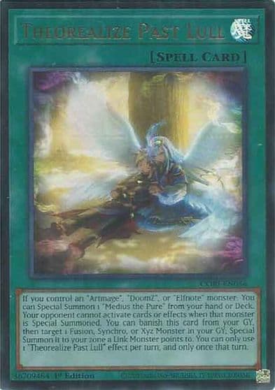 Theorealize Past Lull Chaos Origins Yu-Gi-Oh! card