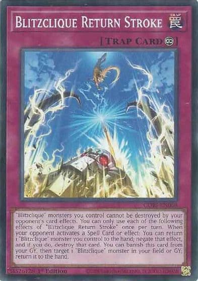 Blitzclique Return Stroke Chaos Origins Yu-Gi-Oh! card