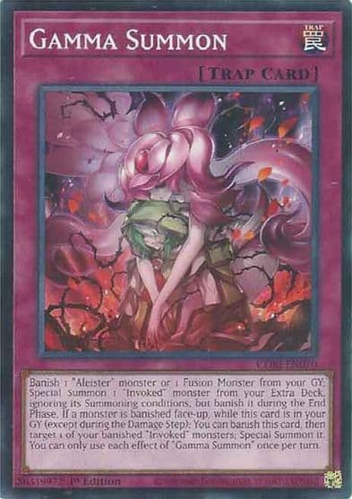 Gamma Summon Chaos Origins Yu-Gi-Oh! card
