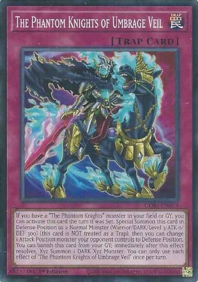 The Phantom Knights of Umbrage Veil Chaos Origins Yu-Gi-Oh! card