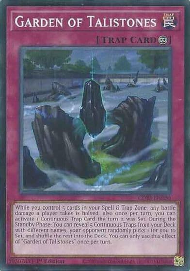 Garden of Talistones Chaos Origins Yu-Gi-Oh! card
