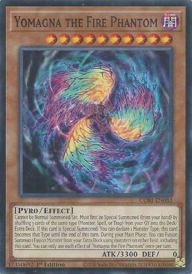 Yomagna the Fire Phantom Chaos Origins Yu-Gi-Oh! card