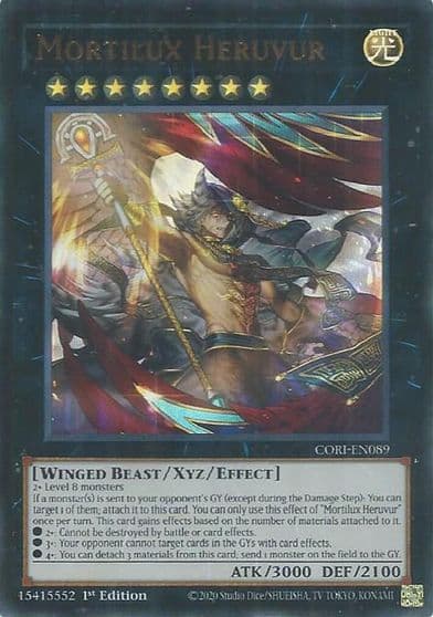 Mortilux Heruvur Chaos Origins Yu-Gi-Oh! card