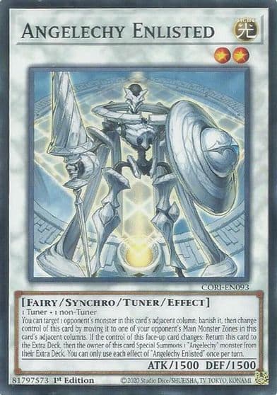 Angelechy Enlisted Chaos Origins Yu-Gi-Oh! card