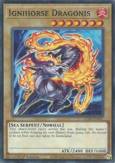 Ignihorse Dragonis Chaos Origins Yu-Gi-Oh! card