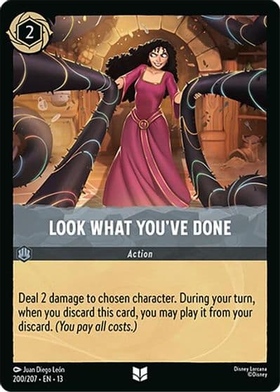 Look What Youve Done Attack of the Vine! Lorcana card