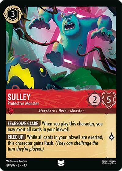 Sulley Protective Monster Attack of the Vine! Lorcana card