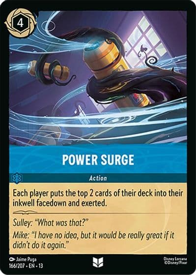 Power Surge Attack of the Vine! Lorcana card