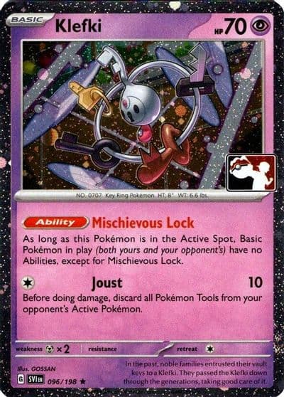 Klefki (Cosmos Holo) Prize Pack Series Cards Pokemon card