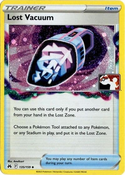 Lost Vacuum (Cosmos Holo) Prize Pack Series Cards Pokemon card