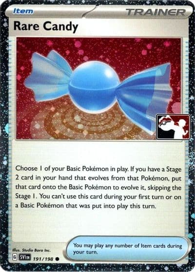 Rare Candy (Cosmos Holo) Prize Pack Series Cards Pokemon card