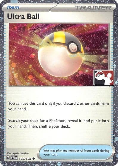 Ultra Ball (Cosmos Holo) Prize Pack Series Cards Pokemon card