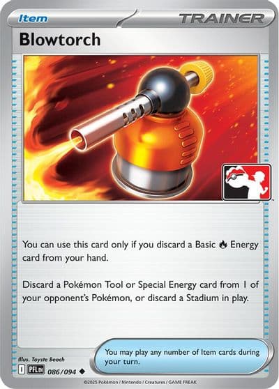 Blowtorch Prize Pack Series Cards Pokemon card