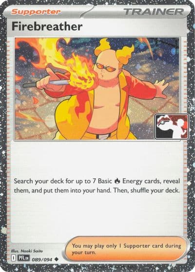 Firebreather (Cosmos Holo) Prize Pack Series Cards Pokemon card