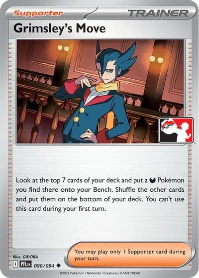 Grimsley's Move Prize Pack Series Cards Pokemon card
