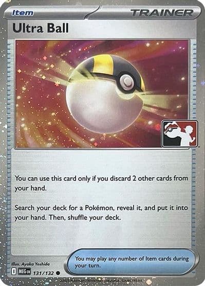 Ultra Ball (Cosmos Holo) Prize Pack Series Cards Pokemon card