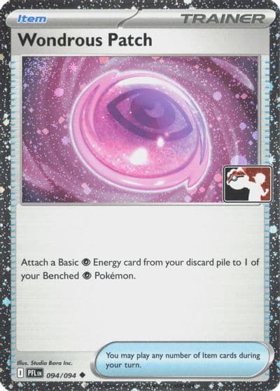 Wondrous Patch (Cosmos Holo) Prize Pack Series Cards Pokemon card
