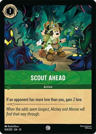 Scout Ahead Attack of the Vine! Lorcana card