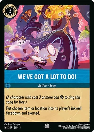 Weve Got a Lot to Do Attack of the Vine! Lorcana card