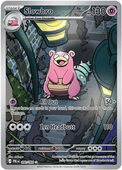 Slowbro ME05: Pitch Black Pokemon card