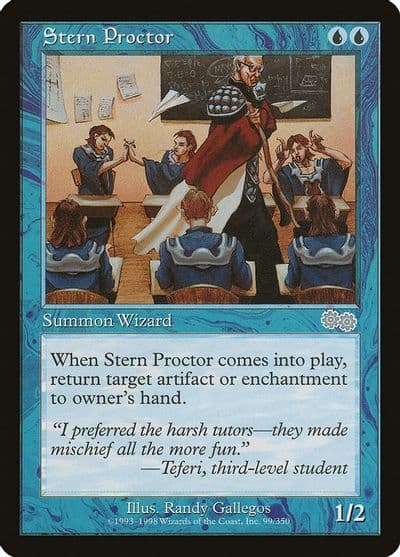 Stern Proctor Urza's Saga Magic card