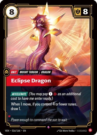 Eclipse Dragon Vendetta Riftbound card
