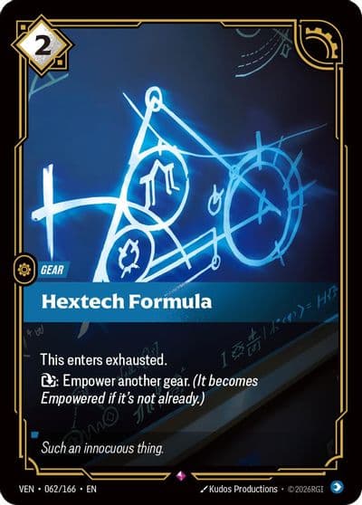 Hextech Formula Vendetta Riftbound card