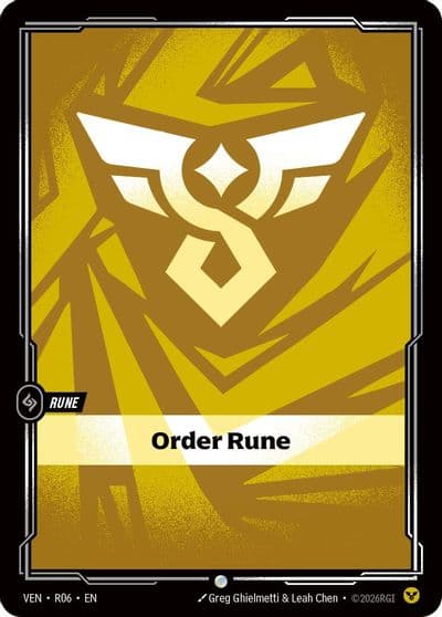 Order Rune Vendetta Riftbound card