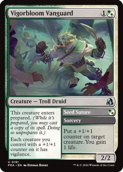 Vigorbloom Vanguard Reality Fracture Magic card