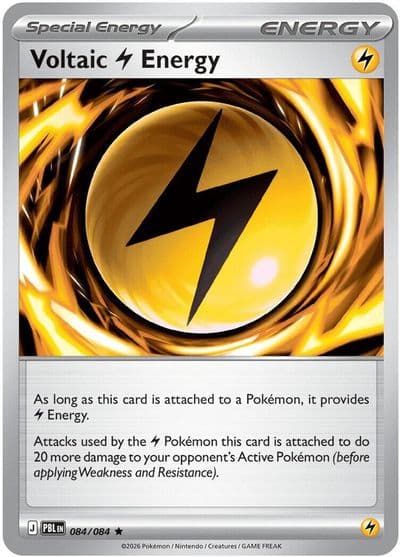 Voltaic Lightning Energy 084 084 Deck Exclusives Pokemon card
