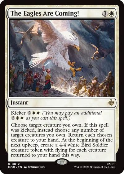 The Eagles Are Coming The Hobbit Magic card